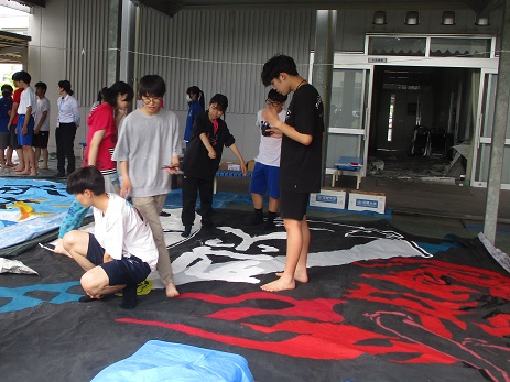 2025「体育祭」準備編②：装飾係の作成風景を取材しました